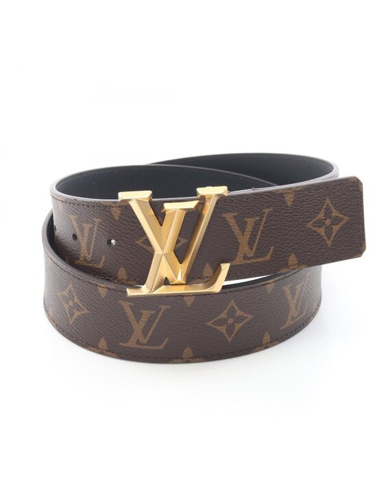 Louis Vuitton Belt LV Pyramid 40 mm Monogram Leather